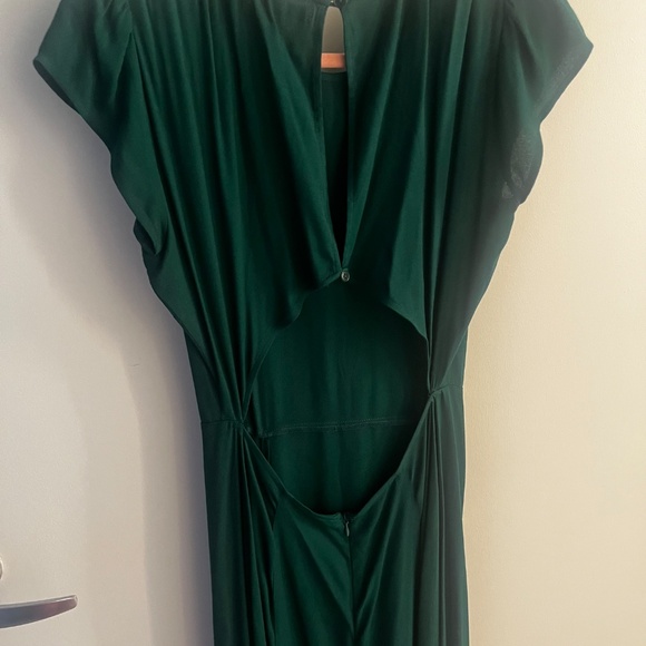 Reformation Gavin Cut-out Back Midi Dress SIZE 8 - Picture 6 of 6